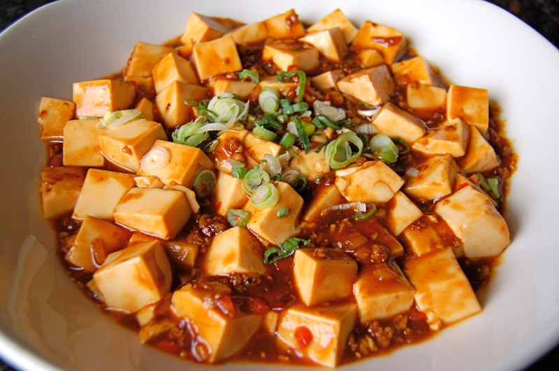 Tofu spicy sauce