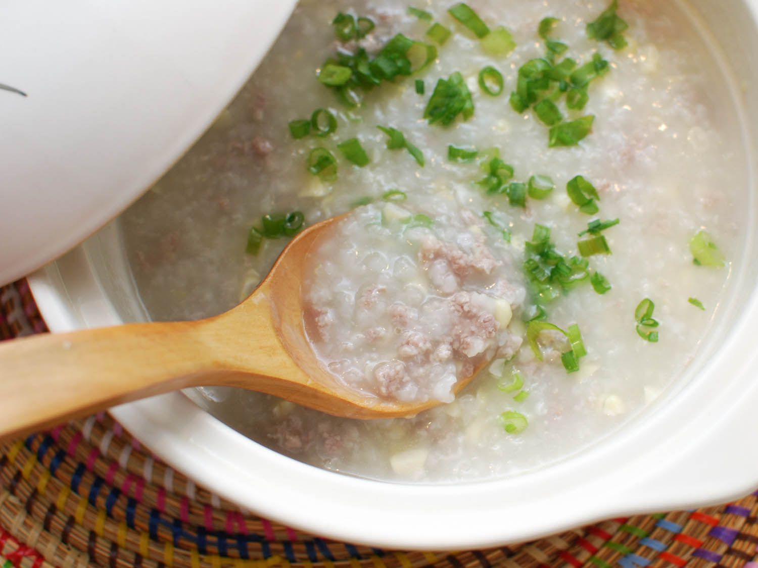 Pork porridge