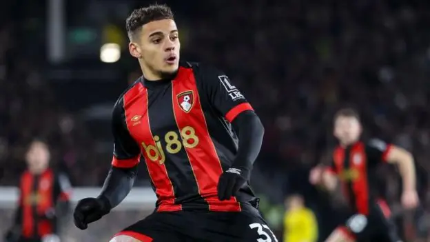 Valencia interested in Bournemouth’s Aarons.